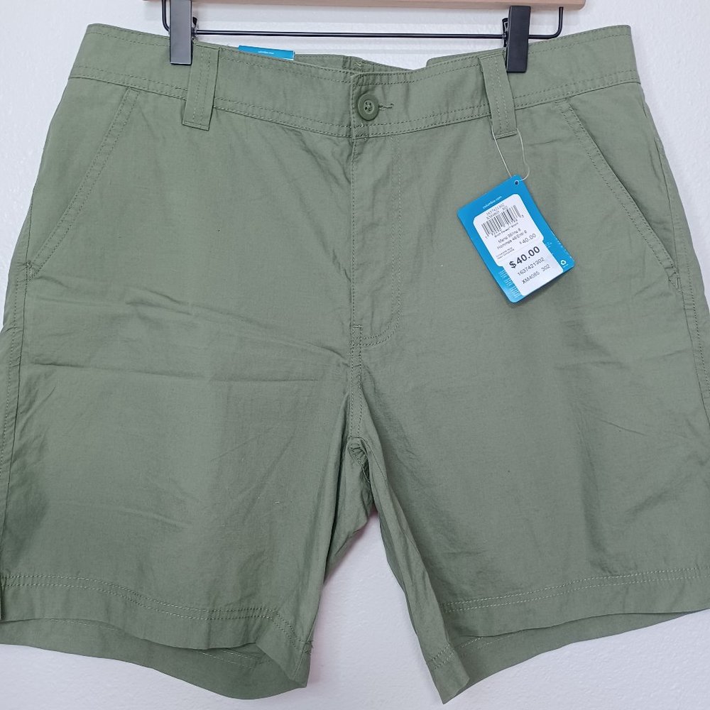 NWT Size 36 Regular Olive Green Columbia Shorts